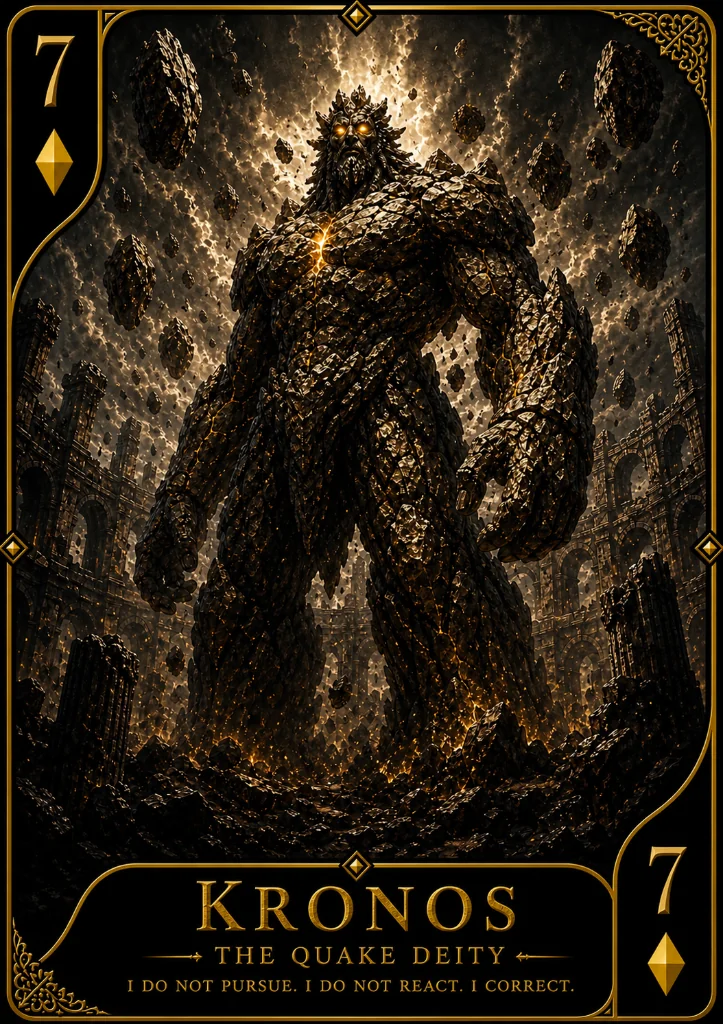 Kronos — the quake deity